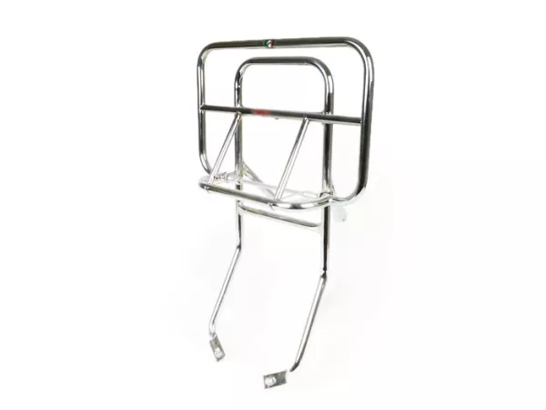 Rak bagasi belakang lipat -AMS CUPPINI- Vespa Rally180 (VSD1T), Rally200 (VSE1T), Sprint150 (VLB1T), TS125 (VNL3T), GTR125 (VNL2T) - Chrome
