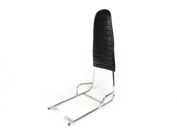 Respaldo -AMS CUPPINI- Vespa Smallframe - V50, 50N, PV125, ET3 - Cromo