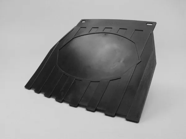 Rear mudflap -CLASSIC- black