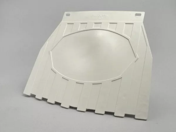 Rear mudflap -CLASSIC- white