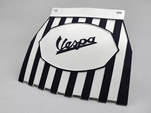 Stänkskydd - Stänkskärm - Stänkskärm -CLASSIC Vespa - Vit/Svart