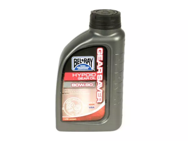 Aceite para caja de cambios -BEL RAY Gear Saver- Scootermatic SAE 80W90, Hypoid, GL5 - 1000ml - e.g. Vespa GT/GTS 125-250-300ccm