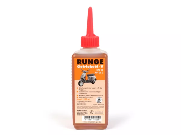Getriebeöl -RUNGE- Vespa SAE30, GL3 - 250ml