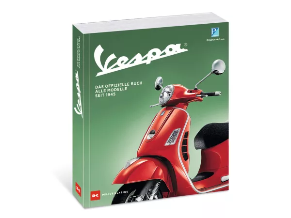 Boek -Vespa, Het officiële boek. Alle modellen sinds 1945 door Davide Mazzanti- 1e editie (2020), Duits, 384 pagina's