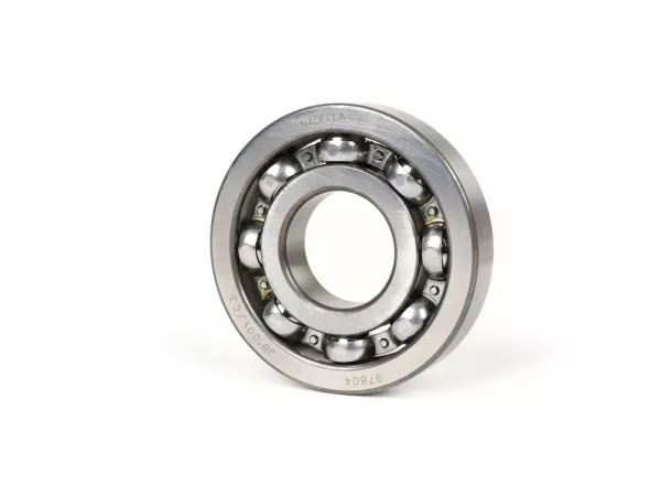 Ball bearing -613912- (25x62x12mm) 8 balls - (used for crankshaft, drive side Vespa PX, T5 125cc, Rally180 (VSD1T), Rally200 (VSE1T), Sprint, GS150 / GS3... - crankshaft, flywheel side Sprint, GS150 / GS3, VNA, VNB, VBA, VBB...)
