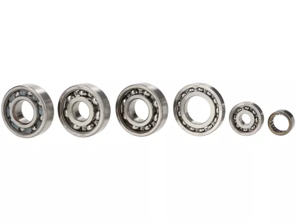 Ball bearing set for engine -SCOOTER CENTER- Vespa Smallframe V50, V90, SS50, SS90, PV125, ET3, PK S, PK XL - 6204 TN9