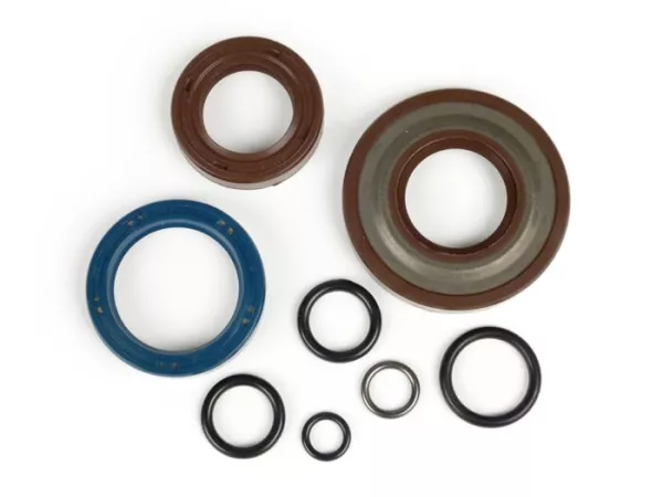 Oil seal set engine -CORTECO FKM- Vespa PK50 XL - (Ø 20mm cone) - incl. O-rings