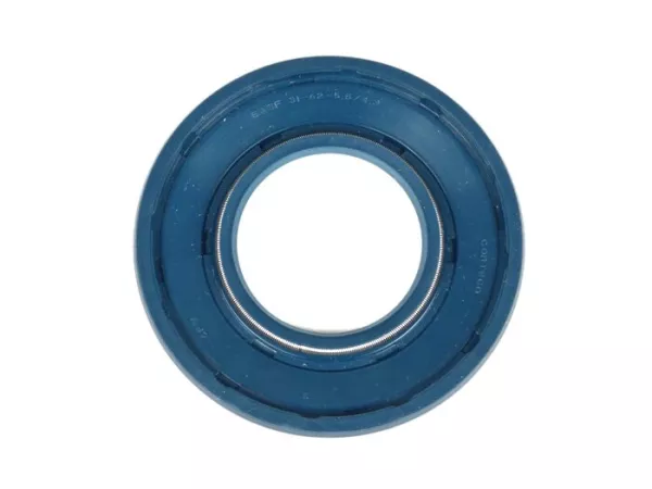 Oil seal 31x62,1x5,8/4,3mm -CORTECO Gummi, blau (used for crankshaft drive side Vespa PX (-1984), Rally180 (VSD1T), Rally200 (VSE1T), Sprint (since 1976), Super (since 1976), TS (since 1976), GT125 (since 1976), GTR125 (since 1976))