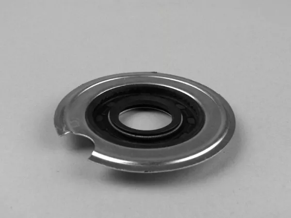 Paraolio 20x40/60x7mm -QUALITÀ OEM 0,5mm- utilizzato per albero motore lato alternatore Vespa Largeframe (-1976) Sprint, Super, TS, GT125, GTR125, VNA, VNB, VBA, VBB, Wideframe (inoltre lato albero motore) VM, VN, VL, GS150 / GS3