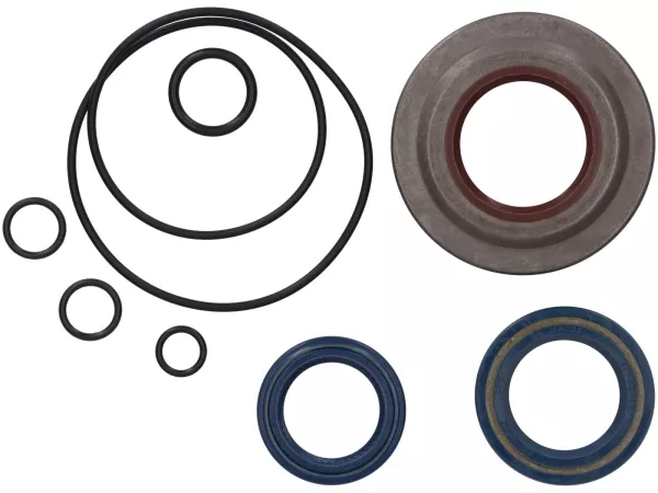 Motorolieafdichtingsset -CIF metaal (bruin)- Vespa PX80, PX125, PX150, PX200 Lusso, T5 125cc, Cosa - Oliekeerring achterwiel 27x42x10mm (interne montage)