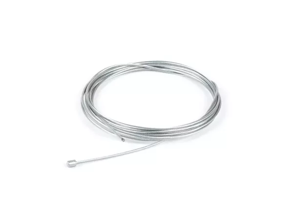Universele binnenkabel -Ø=1,2mm x 2000mm, nippel Ø=3,0mm x 3mm- gebruikt als gaskabel - gedraaid