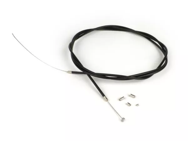 Kabel universal -Ø = 1.2mm x 2500mm, nipel Ø = 5.5mm x 7mm - digunakan sebagai kabel throttle - PTFE yang dikepang