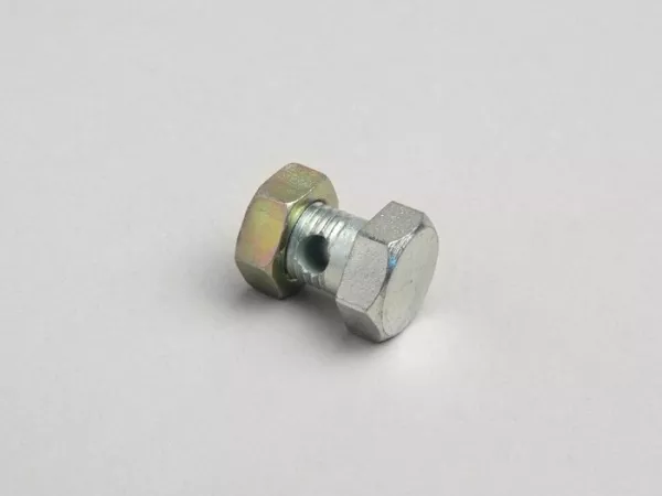 Klemmschraube Bremszug hinten -PIAGGIO- Vespa V50, V90, SS50, SS90, PV125, ET3, VNA, VNB, VBA, VBB, Super, GL150 (VLA1T), GT125 (VNL2T), GTR125 (VNL2T), TS125 (VNL3T), Sprint150 (VLB1T), Rally180 (VSD1T), Rally200 (VSE1T), PX, PK