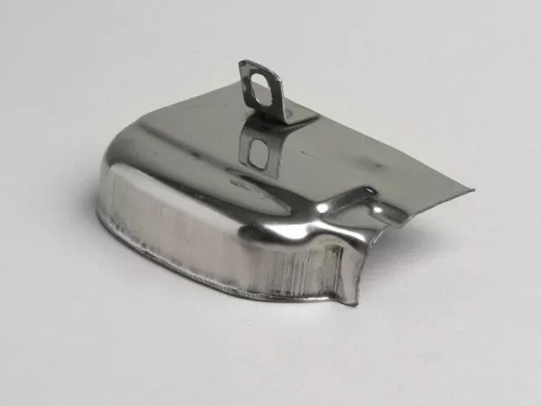 Gear selector box cover -OEM QUALITY- Vespa Rally180 (VSD1T), Rally200 (VSE1T), Sprint150 (VLB1T), TS125 (VNL3T), GT125 (VNL2T), GTR125 (VNL2T), GL150 (VLA1T), Super, VNA, VNB, VBA, VBB - Zinc plated