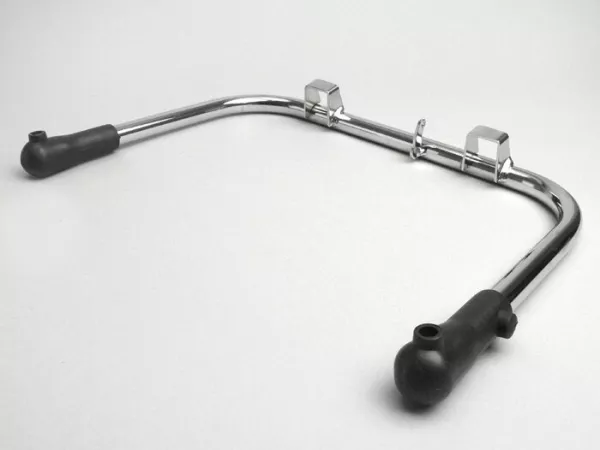 Caballete principal -CALIDAD OEM- Vespa Sprint150 (VLB1T), Rally180 (VSD1T), Rally200 (VSE1T), GT125 (VNL2T), GTR125 (VNL2T), TS125 (VNL3T), GL150 (VLA1T), VNB2T a VNB6T, VBB1T a VBB2T, GS160 / GS4 (VSB1T), SS180 (VSC1T) - Cromo