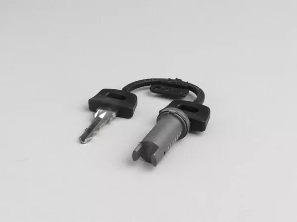 Lock cylinder -OEM QUALITY- Vespa PX EFL (1984-), T5 125cc, PK S-XL, Cosa FL, Piaggio SKR, Quartz, Storm, Free, NRG, NTT, Sfera, Sfera RST, Typhoon, Typhoon X, Typhoon XR