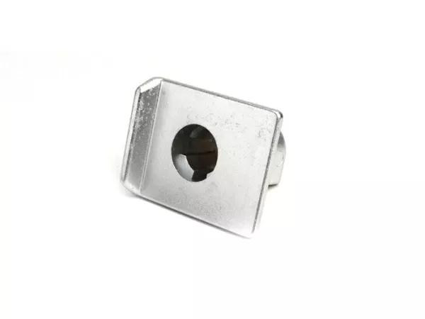 Luggage compartment lock housing -PIAGGIO- Vespa PX Lusso (from 1984), T5 125cc - chrome