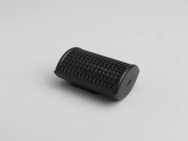 Brake pedal rubber -OEM QUALITY- Vespa PK S-XL, PX, T5 125cc - black, ribbed