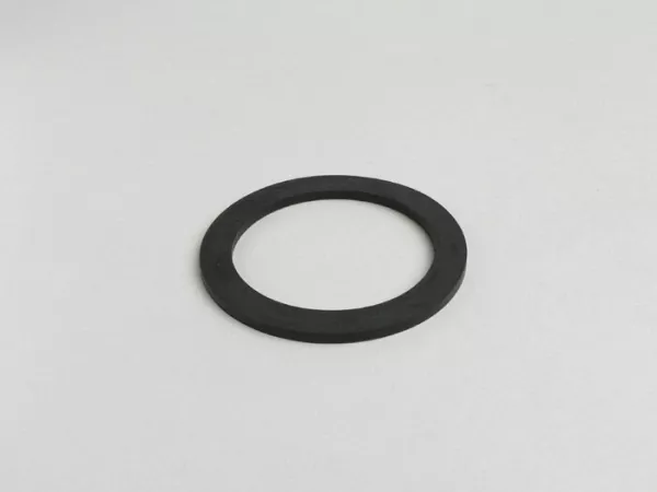 Tutup pengisi bahan bakar gasket -KUALITAS OEM, Ø luar 71mm- Vespa Largeframe PX (-1984), Sprint, Rally, GT, GTR, TS, Super, VNA, VNB, VBA, VBB, T4, GS160, SS180, Wideframe V1-33, VN, VM, VB, VL, GS150 (VS1-5) - karet