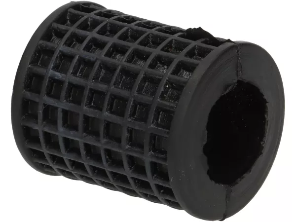Kickstarter gomma rigata (rotonda) -QUALITÀ OEM- Vespa Largeframe (1958-1985) es. VBA, VBB, VNB, GT, GTR, Super, Sprint, GL, Rally, GS160, SS180, PX - Nero