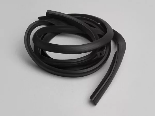 Sidepanel beadings -OEM QUALITY- Vespa PX (-1984) - black