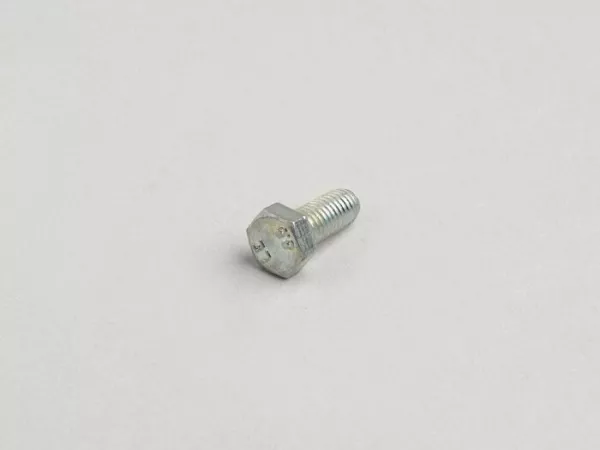 Schroef -DIN 933- M5 x 10mm (gebruikt voor afdekplaat voor snelheidsmeterkabel Vespa PX, T5 125cc, V50, PV125, ET3)