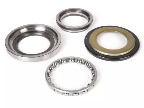 Steuersatz - Lenkkopflager -PIAGGIO- unten (4 teilig) - Vespa V50, 50N, PV, ​ET3, ​PK, PX, T5, Cosa, Rally, Sprint, Super, GS160, SS180, GTS, HPE, ET2, ET4, LX/LXV, S50-125, Sprint, Primavera, Runner, SKR, Skipper, TPH, Hexagon - alle Piaggio, Gilera 50-3