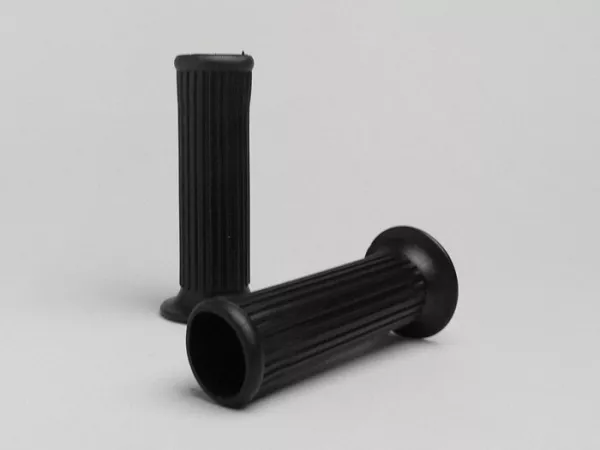 Puños -PIAGGIO Ø=24mm l=120mm- Vespa V50 PV125, ET3 - para intermitentes de manillar negro