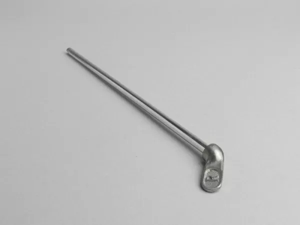 Fuel tap lever -CIF- Vespa V50, V90, SS50, SS90, PV125, ET3 - metal