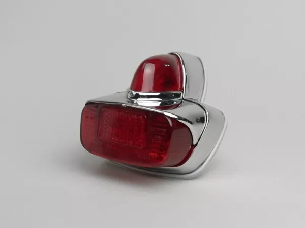 Taillight -BOSATTA Vespa GS - plastic - Chrome