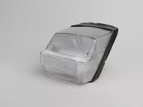 Achterlicht -BOSATTA- Vespa PX oud (-1984) - Wit (zonder E-markering)