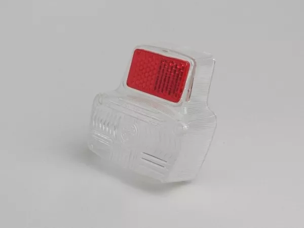 Kaca lampu belakang -BOSATTA- Vespa Antik kecil - Putih