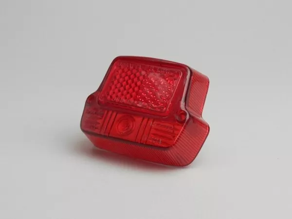 Taillight lens -PREMIUM- Vespa V50 (till frame V5A1T0122876)