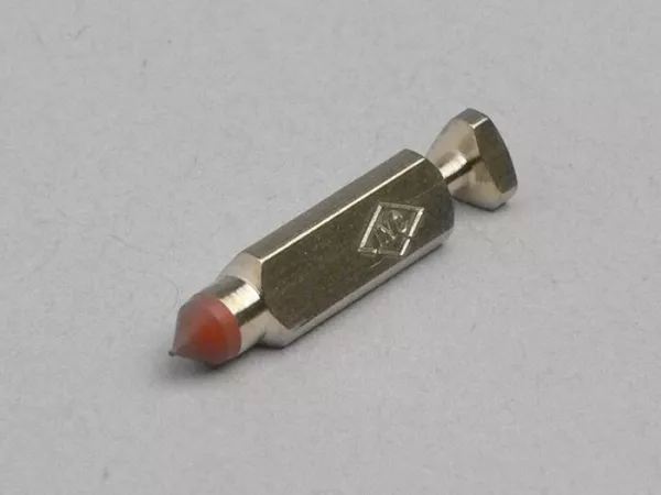 Pointeau de carburateur -DELLORTO, triangulaire- SHBC (Vespa V50, PV,ET3, SHA (Ciao, Bravo, SI), PHBG, PHVA, PHVB, PHBN, FHBB - pas à ressort