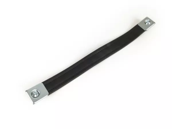 Zitbankriem -NISA- Vespa V50, PV, ET3, PX, Rally, Sprint - Zwart - gebruikt voor zitbank Corsa