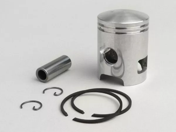 Piston -DR- Vespa V50, PK50 S, PK50 XL, PK50 XL2 - 38.4mm (standard) - avec fenêtre