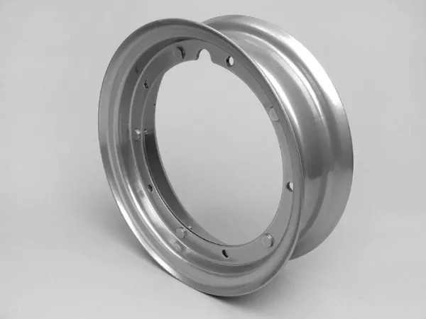 Wiel -OEM KWALITEIT, 2.50-10 inch, staal- Vespa (Type Cosa / SKR) - Grijs