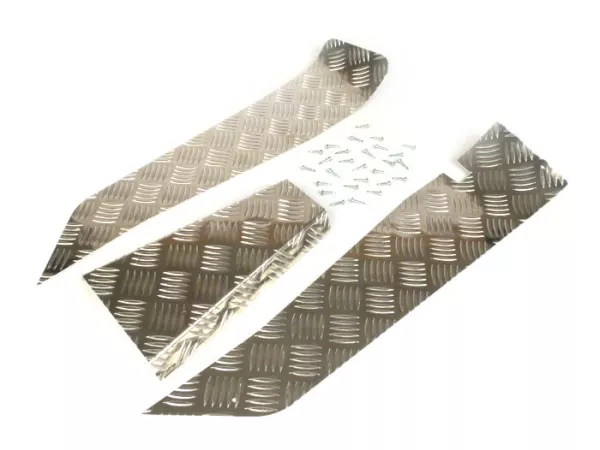 Plaque plancher en aluminium - Vespa V50, PV125, ET3