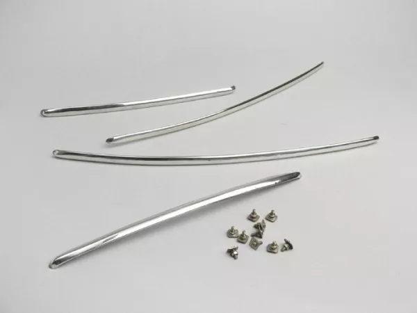 Sierlijsten -OEM KWALITEIT- Vespa Sprint150 (VLB1T), GT125 (VNL2T), GTR125 (VNL2T), Super125/150 (VNC, VBC), SS180 (VSC1T) - Aluminium