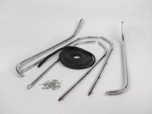 Set strip tapak -SPAQ- Vespa PX, PX Lusso - baja tahan karat