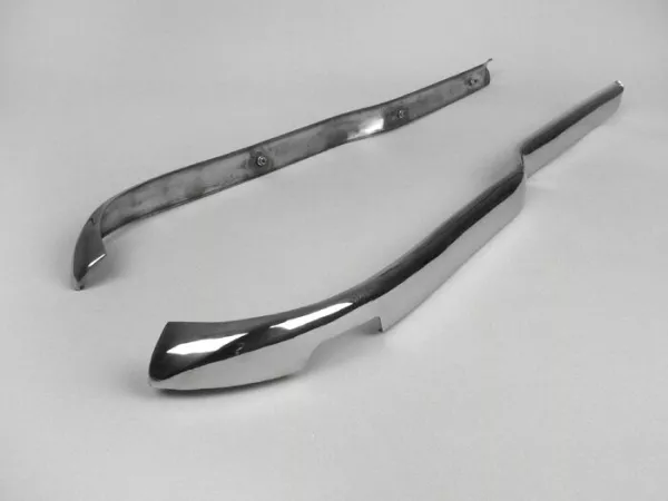 Extensiones del estribo -LAMBRETTA- LI (series 1-2), TV (serie 2) - acero inoxidable