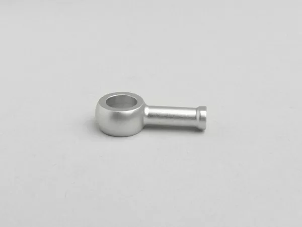 Hydraulic brake hose banjo -SPIEGLER- silver - 0°