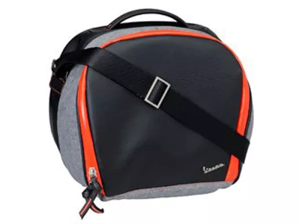 Binnentas voor topkoffer - PIAGGIO Vespa- 32l - zwart/oranje - Vespa Primavera 50 (ZAPC53100, ZAPC53200), Vespa Primavera 125 (ZAPM81100), Vespa Primavera 150 (ZAPM81200), Vespa Sprint 50 (ZAPC53101, ZAPC53201), Vespa Sprint 125 (RP8M82111, ZAPM8130)