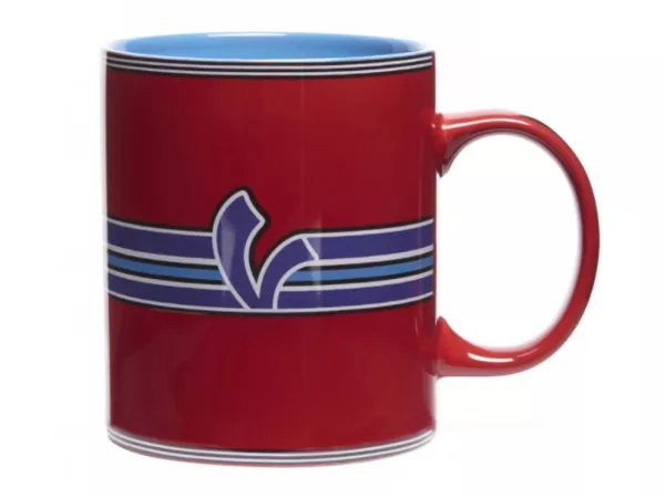 Beker - Mok -VESPA V-Stripes- rood
