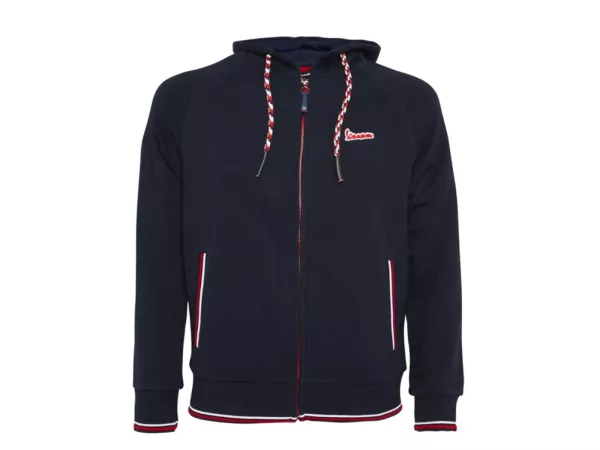Hoodie -VESPA Modernist- blue  M