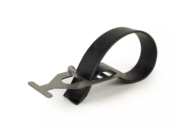 Accu bevestigingsrubber -OEM KWALITEIT- Vespa T2/150(D) VD1T bouwjaar 1956, T3/150(D) VD2T bouwjaar 1957-1959, T4/150 VGLA/B bouwjaar 1959-1963, GS150(D) VDTS bouwjaar 1956-1964