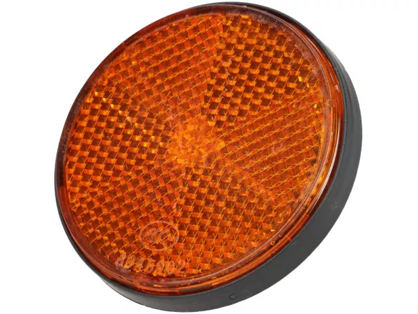 Reflector, orange, round -BUZZSOLOMOTO- Serveta 1974-1988