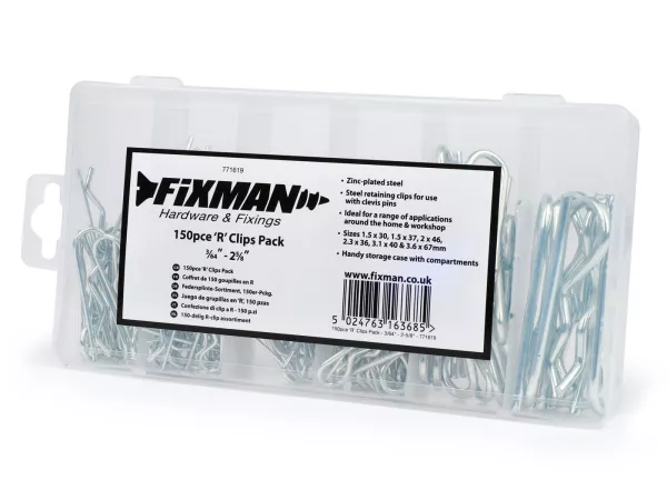 Caja de surtido de chavetas para muelles -OEM- varios tamaños, 150 uds.