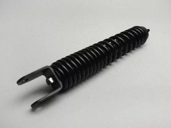 Shock absorber rear -PIAGGIO, 300mm- Vespa LX50, LXV50, S50, ET2 50, ET4 50 - black