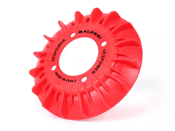 Flywheel fan -MALOSSI VesPower-  4 holes - 5515475, 5515610, 5515660, 5515684, 5515702